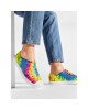 Native Кецове Jefferson Print 11100101-8994 Shell White/Shell White/Neon Multi Tie Dye - Mera.bg
