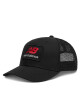 New Balance Шапка с козирка LAH51016BK Черен - Mera.bg