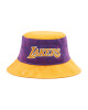 New Era Капела LA Lakers Washed Pack Bucket 60240496 Жълт - Mera.bg