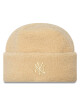 New Era Шапка Borg New York Yankees Cuff Knit Beanie 60580756 Бежов - Mera.bg