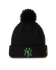 New Era Шапка Infill Bobble Nyy 60364335 Черен - Mera.bg