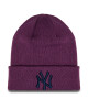 New Era Шапка Le Beanie Nyy 60364352 Виолетов - Mera.bg