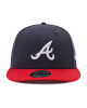 New Era Шапка с козирка Atlanta Braves MLB OTC 9Fifty 60245396 Черен - Mera.bg