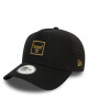 New Era Шапка с козирка Chicago Bulls Metallic Patch 9FORTY E-Frame 60580710 Черен - Mera.bg