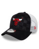 New Era Шапка с козирка Chicago Bulls Tonal Check 60595264 Черен - Mera.bg