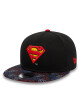 New Era Шапка с козирка Kids Super Aop 950 Supman 60435015 M Черен - Mera.bg