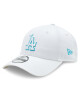 New Era Шапка с козирка LA Dodgers Neon Outline 60358129 Бял - Mera.bg