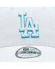 New Era Шапка с козирка LA Dodgers Neon Outline 60358129 Бял - Mera.bg