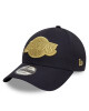 New Era Шапка с козирка LA Lakers Metallic 9FORTY 60595197 Тъмносин - Mera.bg