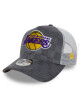 New Era Шапка с козирка Los Angeles Lakers Tonal Check 60595261 Сив - Mera.bg
