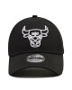New Era Шапка с козирка Nba Essential Outli 12292586 Черен - Mera.bg