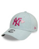 New Era Шапка с козирка New York Yankees Denim Icon 9Forty 60595356 Светлосиньо - Mera.bg