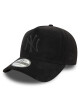 New Era Шапка с козирка New York Yankees Faux Suede 60580814 Черен - Mera.bg