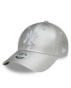 New Era Шапка с козирка New York Yankees Met Denim 9Forty 60595374 Сребрист - Mera.bg