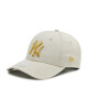 New Era Шапка с козирка New York Yankees Metallic 60222491 Бежов - Mera.bg