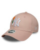 New Era Шапка с козирка New York Yankees Womens MLB 9FORTY 60667503 Розов - Mera.bg