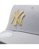 New Era Шапка с козирка Wmns Metallic Logo 60284824 Сив - Mera.bg