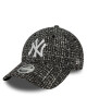 New Era Шапка с козирка Wmns Summer Tweed Nyy 60434983 Черен - Mera.bg