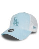 New Era Шапка с козирка Wmns Velour Trucker La Dodgers 60435006 Светлосиньо - Mera.bg