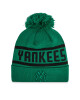 New Era Шапка Tonal Beanie Nyy 60364322 Зелен - Mera.bg