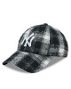 New Era Шапка Wmns Plaid 940 Nyy 60364281 Сив - Mera.bg