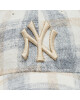 New Era Шапка Wmns Plaid 940 Nyy 60364293 Сив - Mera.bg