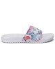 Nike Чехли Benassi Jdi Print 618919 113 White/Habanero/Ember Glow - Mera.bg