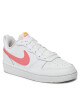 Nike Обувки Court Borough Low 2 (GS) BQ5448 124 White/Coral Chalk/ Laser Orange - Mera.bg