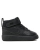 Nike Обувки Court Borough Mid 2 (TDV) CD7784 001 Black/Black/Black - Mera.bg