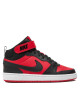 Nike Сникърси Court Borough Mid 2 (Gs) CD7782 602 Черен - Mera.bg