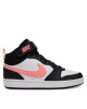 Nike Сникърси Court Borough Mid 2 (GS) CD7782 Черен - Mera.bg