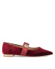 Nine West Балеринки 8168-1 Бордо - Mera.bg