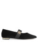 Nine West Балеринки 8168-1 Черен - Mera.bg