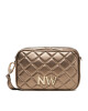 Nine West Дамска чанта CEO-Greenwich-Glam-LX7669 Златист - Mera.bg