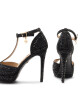 Nine West Сандали NISA SY015-1NW Черен - Mera.bg