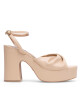 Nine West Сандали WFA2634-2 Бежов - Mera.bg