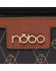 Nobo Дамска чанта NBAG-R0080-CM20 Czarny/Beżowy - Mera.bg