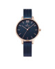 Obaku Часовник Liv V209LXVLML Navy/Rose Gold - Mera.bg