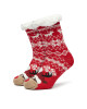 ONLY Чорапи дълги дамски Christmas 15304957 Червен - Mera.bg