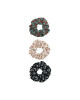 ONLY Комплект 3 ластика за коса 15301290 Black 4293580 - Mera.bg