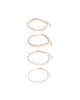 ONLY Комплект от 4 гривни 15300934 Gold Colour 4293039 - Mera.bg