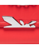 Patrizia Pepe Дамска чанта 8B0058/L034-FC87 Lipstick Red/Silver - Mera.bg
