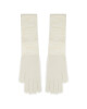 Patrizia Pepe Дамски ръкавици 2F0016/K068-X1RQ White&Gold - Mera.bg