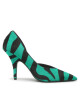 Patrizia Pepe Обувки на ток 2Z0077/L056-F2E8 Black/Green - Mera.bg