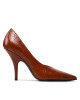 Patrizia Pepe Обувки на ток 8Z0078/L030-B665 Brown Croco - Mera.bg