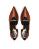 Patrizia Pepe Обувки на ток 8Z0078/L030-B665 Brown Croco - Mera.bg
