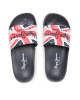 Pepe Jeans Чехли Slider Jack B PBS70053 Тъмносин - Mera.bg