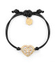 PHILIPP PLEIN Гривна Plein Rocked Heart PJZEA09BU Черен - Mera.bg