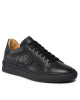 PHILIPP PLEIN Сникърси Leather Lo-Top Sneakers Hexagon AACS MSC3905 PLE075N Black 02 - Mera.bg