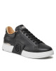 PHILIPP PLEIN Сникърси Lo-Top Sneakers Phantom Kick$ Leather Hexagon FABS USC0263 PLE010N Black / White 0201 - Mera.bg